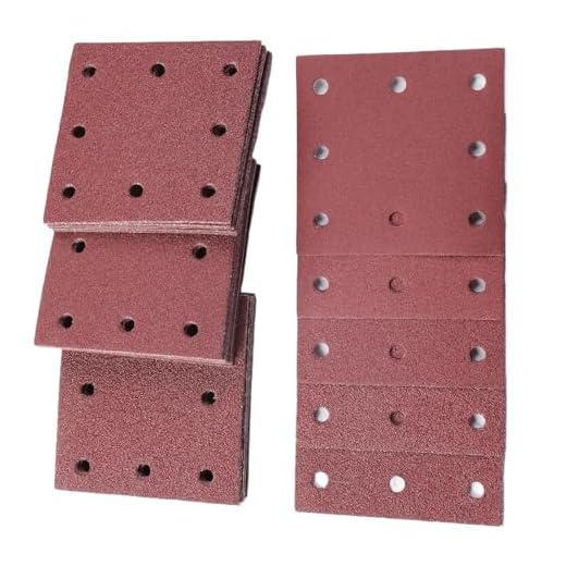 Assorted Sandpaper Sheets - 120 Pieces