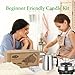 SAEUYVB Candle Making Kit with Wax Melter, Candle Wax for Candle Making - DIY Candle Making Supplies, Including 2lbs Soy Wax Flakes, Melting Pot, Electric Stove,Candle Kit for Adults, Beginnner