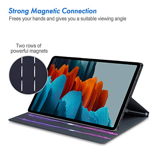 Capa magnética para tablet Samsung Galaxy Tab S7 de 11 polegadas 2020 (SM-T870/T875), capa inteligen