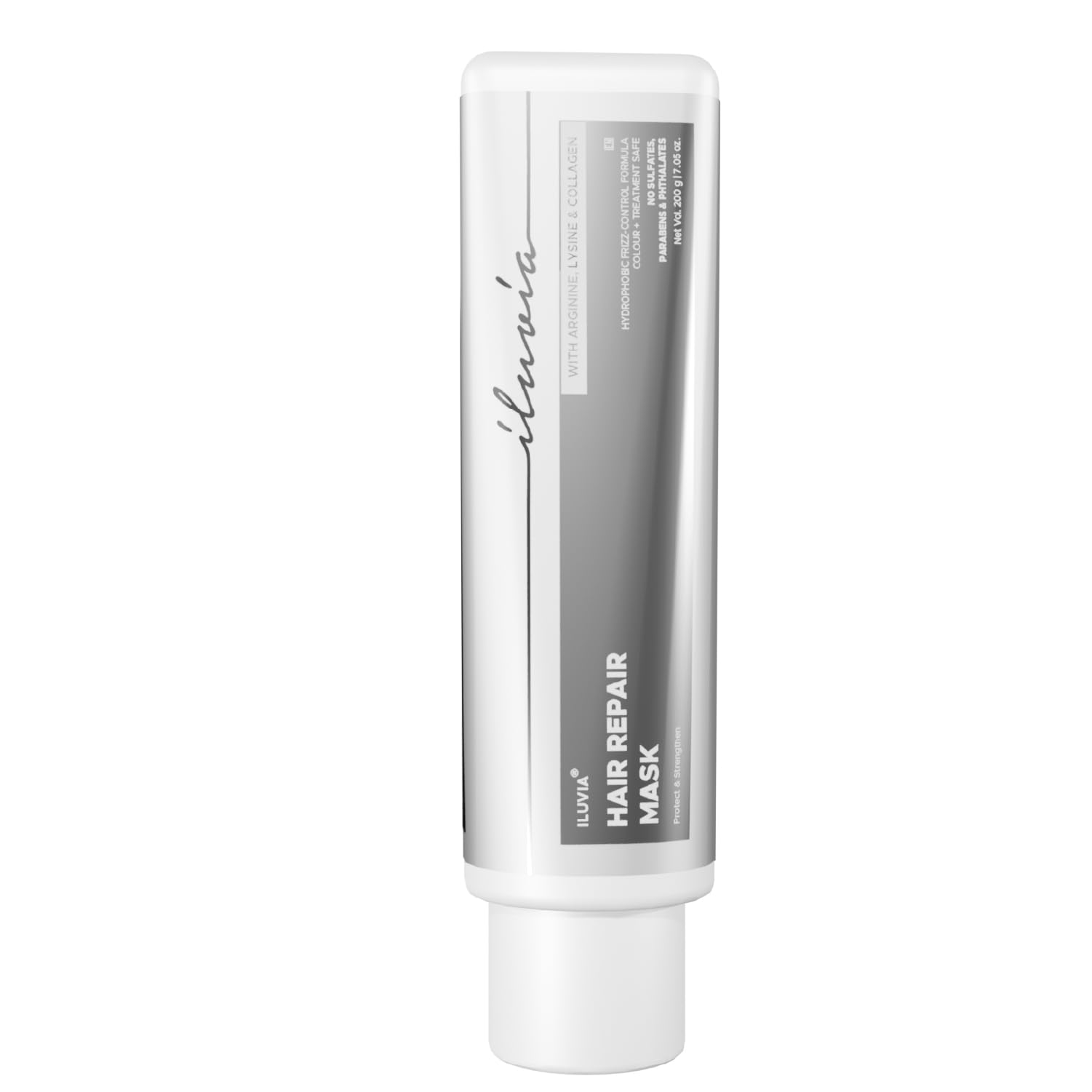 iluvia Hydrophobic Hair Repair Mask (Humidity-Resistant, Anti-Frizz Hair Mask, Restores The Hairs Moisture Balance, Repairs Dry, Brittle, Chemically Treated Hair, 200 Gram - Fresh-image-12
