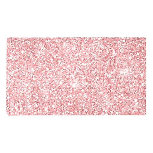 Tapis de baignoire antidérapant rouge avec ventouses - 2