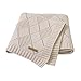mimixiong Coperte per neonati, 80 x 100 cm (Beige)