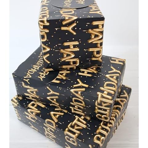 Abacus Birthday Balloons Gift Wrap Pack Cover