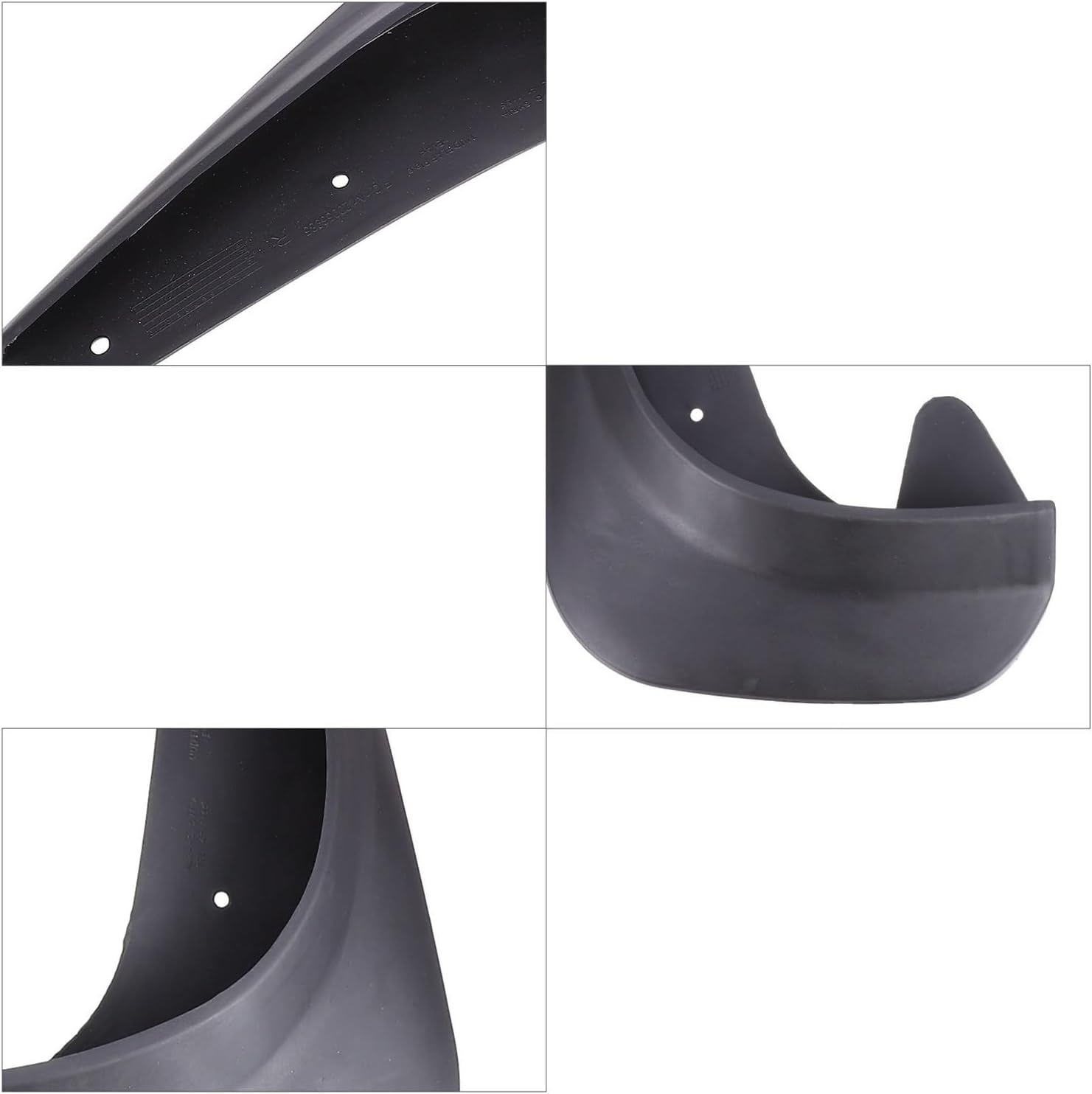 4 Pcs Mud Universal Flaps Wheel Automobile Protector Guards Car Vehicle Protective Parts Small Version