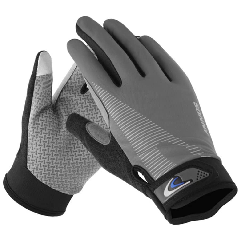 Guantes de Pantalla táctil para Mujeres y Hombres, Guantes de Ciclismo al Aire Libre, Guantes de protección Solar para Dedos completos para Ciclismo al Aire Libre, Correr, Conducir