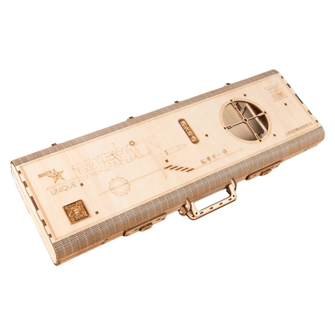 Amazon.co.jp: 3D木製スナイパーライフル、AWMレーザー彫刻木製