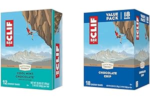 Clif Bar Cool Mint Chocolate With Caffeine - Energy Bar
