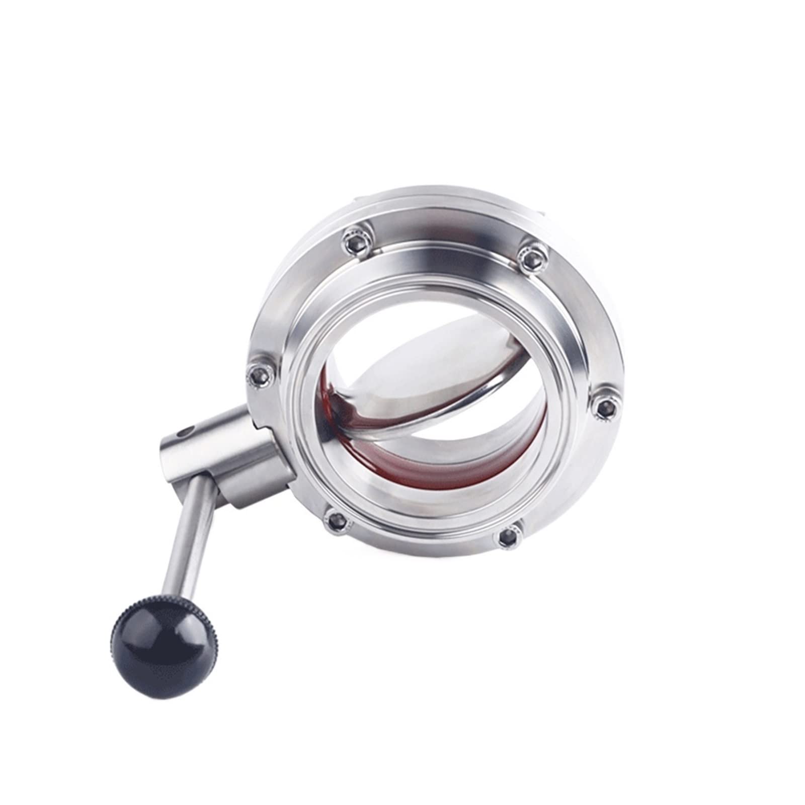 Pièce 304 Sanité en acier inoxydable finition miroir ferrule 64mm