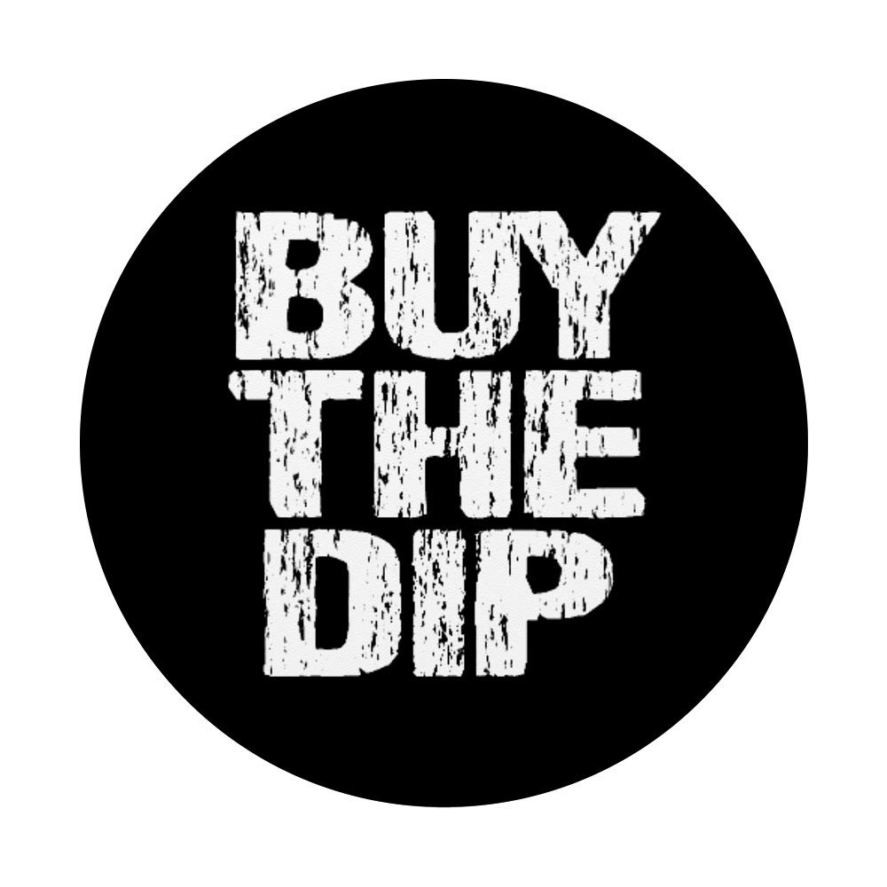 Amazon.com: Buy The Dip Bitcoin BTC Funny Crypto Coin Distressed PopSockets  Swappable PopGrip : Cell Phones & Accessories