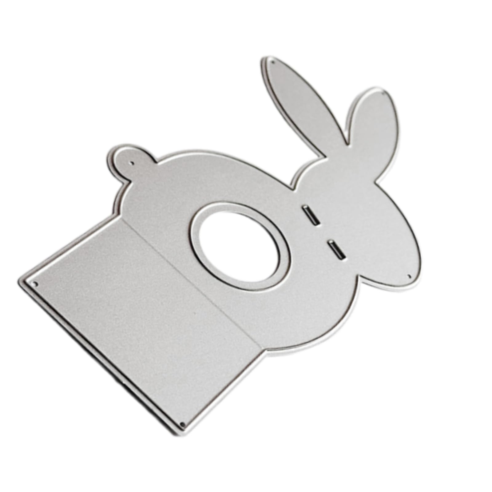 hogtnd Metal Die Cut Easter Bunny Cutting Dies Embossing Stencils Photo Card Scrapbooking Decorations Easter Bunny Cutting Dies