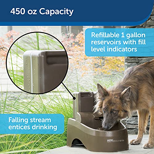 PetSafe Drinkwell Outdoor Dog Water Fountain, Pet Drinking Fountain, 450 oz Capacity Water Dispenser - Image 2