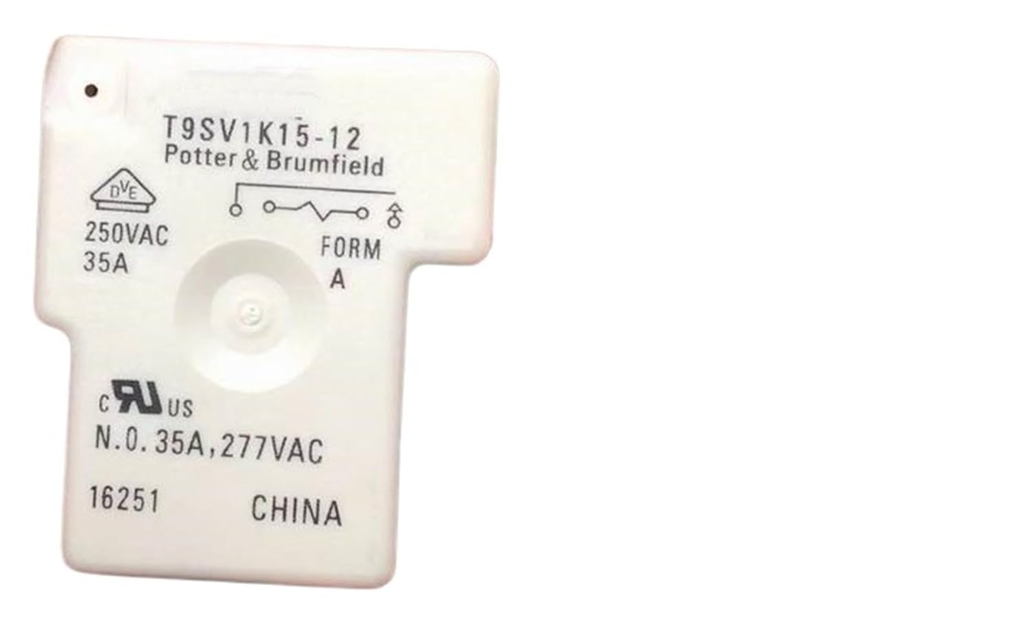 T9SV1K15-12 (T90-1A-4P-12V-35A) Relay 4 pins