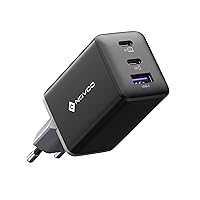 NOVOO Caricabatterie USB C da 67W con 1 cavi PD 100 W Type-C, Caricatore da muro compatto