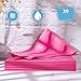 20 Pieces Disposable Bed Sheets Bed Cover Spa Massage Table Sheet Waterproof Bed Cover Flat Sheets Non-woven Fabric, 31 x 71 Inches (Pink)