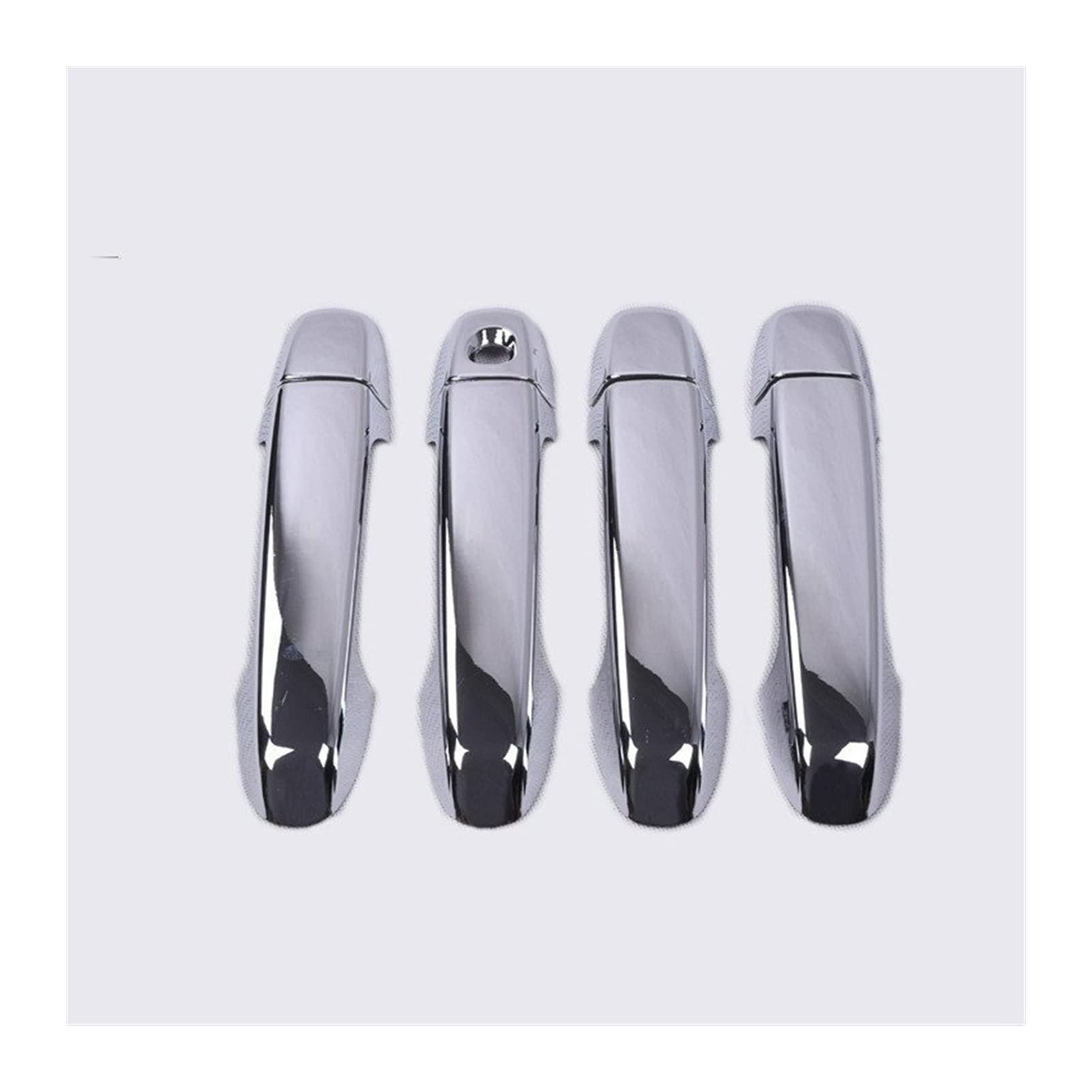 Rinkteea One Color Exterior Car Door Handle For Aqua Prius C 2011-2017 Quality Chrome Car Door Handle Cover Trim Molding