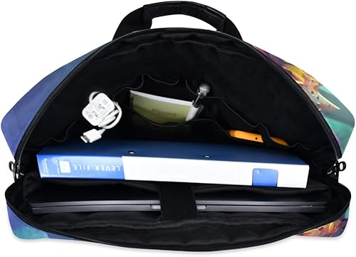 Vista 20 de ALAZA Art Paris - Maletín para portátil de la Torre Eiffel con asa de correa, 13, 14, 15.6 pulgadas Eiffel Tower