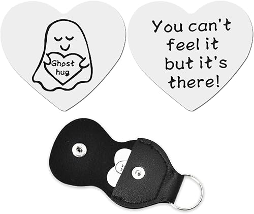 Sisadodo Ficha de abrazo de bolsillo para parejas, relaciones de larga distancia, aniversario, día de San Valentín, Navidad, cumpleaños, unisex,