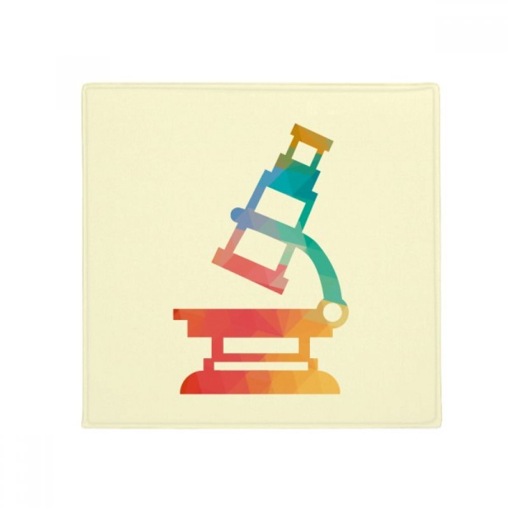 Tapis de sol microscope chimie 50x50cm antidérapant pour salon et animaux