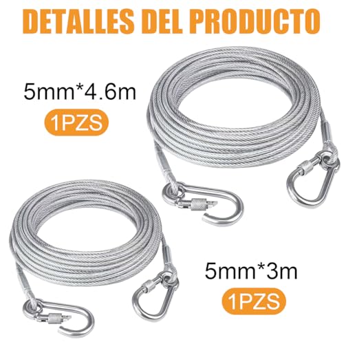 Correa para perro de metal 23 Imagen adicional