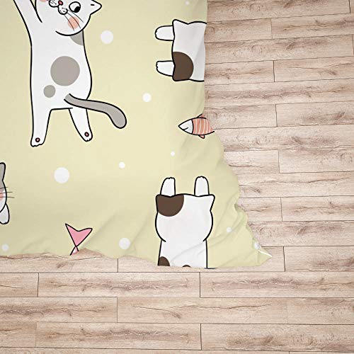 Housse de couette microfibre animaux pour une chambre cocooning