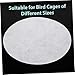 BESPORTBLE Disposable Bird Cage Liner Papers Thick Absorbent Pads for Easy Cleaning Fits All Cage Types for Bird Urine Management Quick Absorption and Compatibility