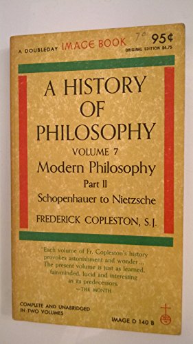 History of Philosophy Volume 7 Part 2 B000SG5GYG Book Cover