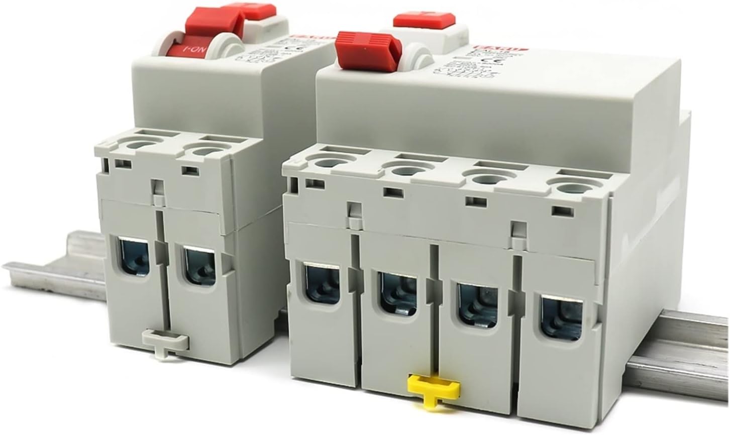 2P 4P 10/30/100/300mA A RCCB ELCB Electromagnetic Residual Current Circuit Breaker Differential Breaker Safety Switch