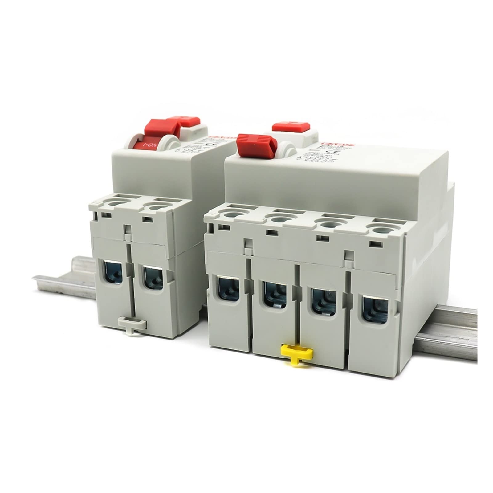 Disyuntor de corriente Residual electromagnético 2P 4P 10/30/100/300mA A RCCB ELCB interruptor diferencial de seguridad