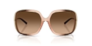Women's HC8423U Universal Fit Square Sunglasses, Brown Gradient/Brown Gradient, 56 mm