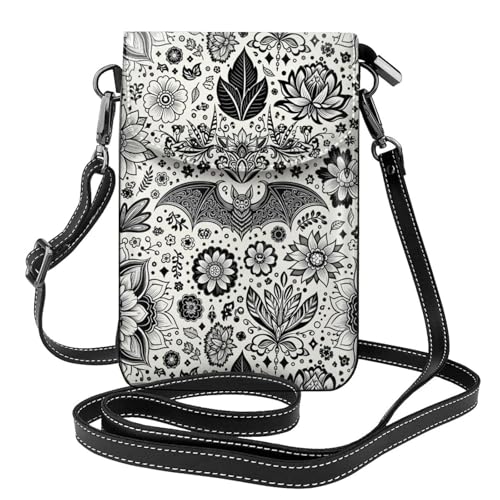 Anti-Theft Leather Crossbody Phone Case, Flip Cover Design for Urban Commute & Shopping