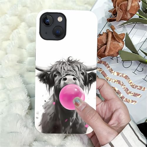 Coque iPhone 14 Plus rigide silicone antichoc protection double couche - 5