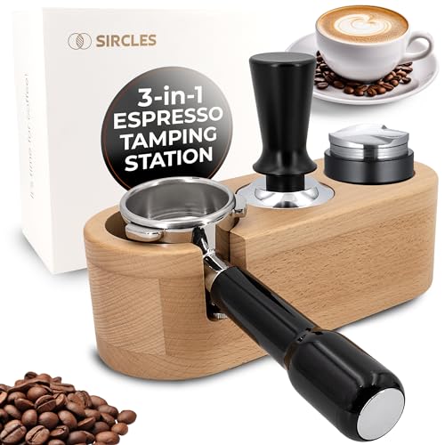 SIRCLES 58mm Espresso Tamping Station (3-in-1)