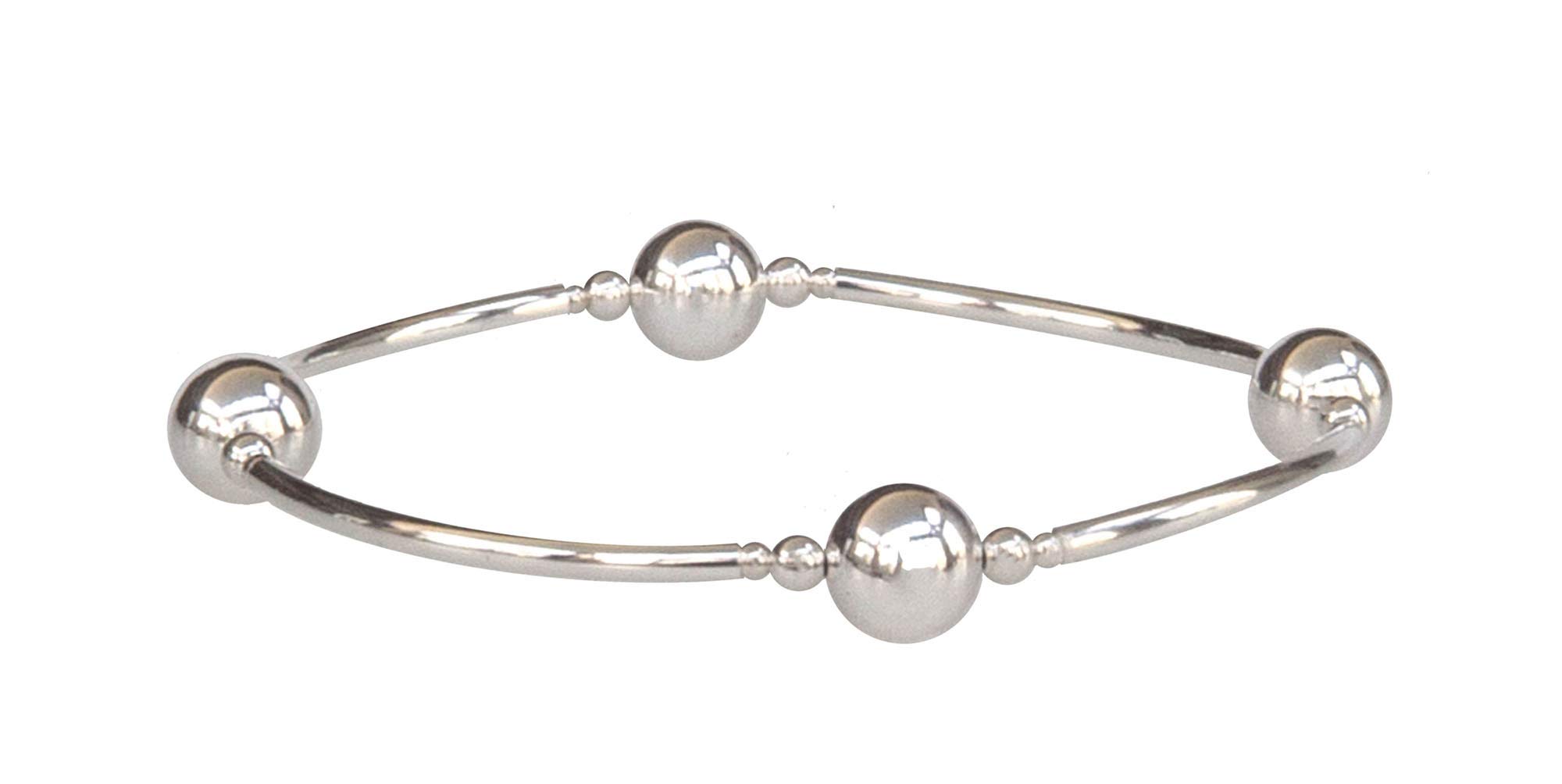 Made As IntendedSmaller Bead All Sterling Silver Blessing Bracelet