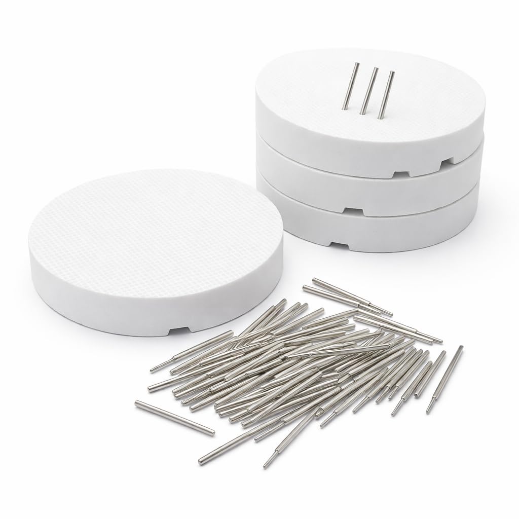 InstruDent Porcelain Furnace Honeycomb Firing Tray for Metal Pins - 80mm | Durable Tray for Safe and Efficient Firing | Ideal for Dental Ceramics, Metal Pin Firing, and Oven Use-image-48