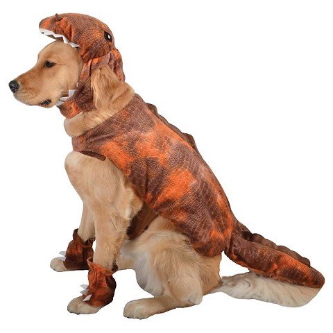 Disfraz T-Rex para perro tamaño XS
