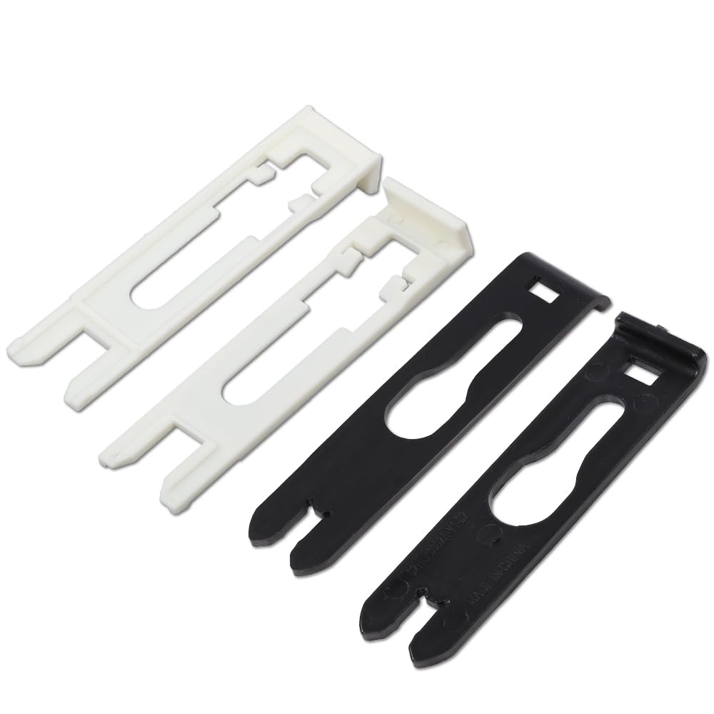 CNNELL Headlight Headlamp Retaining Clips Kit of 4 Compatible with Buick Century 1997-2005/Fit Chevy Blazer 1998-2005/Fit GMC Jimmy 1998-2001/Fit Olds Bravada 1998-2001