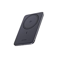 UGREEN MagFlow Air Qi2 15W Batteria Esterna Ultrasottile 5000mAh Cavo USB C PD 20W