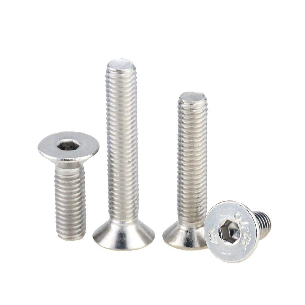 Juego De Tornillos Y Tuercas M6 X 60mm – 80 Piezas En Acero Inoxidable 304, Para Bricolaje Y Reparaciones