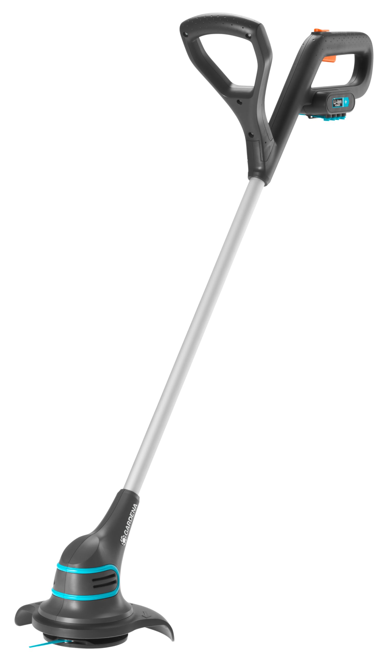 Gardena tagliabordi a batteria SmallCut Li-​23R, tagliabordi, raggio di taglio 230 mm, lama in plastica a lunga durata, 2 impugnature (9822-​20)