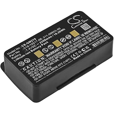 Garmin GPSMAP Replacement Battery 2200mAh Cover