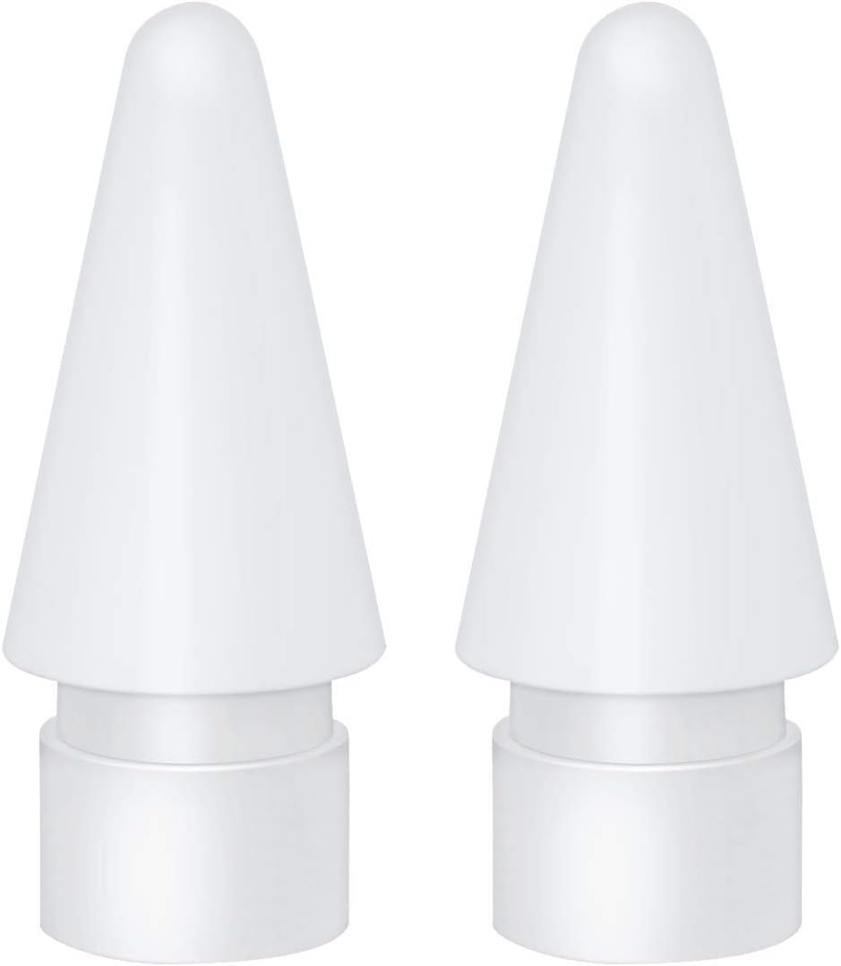 Pencil Tip for Apple Pencil, Wefac [2-Pack] Replacement Tip for Apple Pencil iPencil Nib for iPad Pro 10.5 inch 12.9 inch 9.7 inch Apple Pencil (2 Pack)