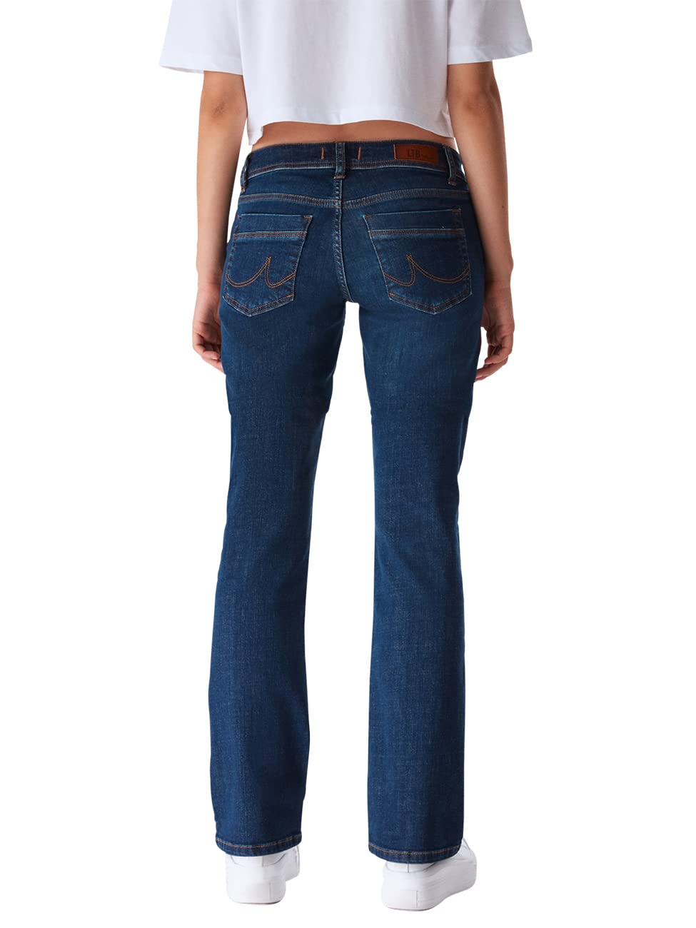 LTB Jeans Damen Stretch Valerie Bootcut Fit Jeanshose Hose Denim Tiefer Bund Blau 24 25 26 27 28 29 30 31 32 33 34