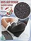 PROETRADE Herren Kuschelsocken Warme Stoppersocken Dicke Hüttensocken Winter Weihnachtssocken Herren Kuschelsocken Geschenke für Männer Weihnachten ABS Flauschig Socken Christmas Socks(Dunkelgrau)