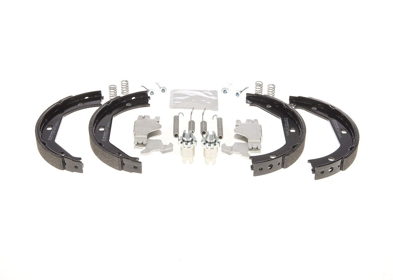 BOSCH Bremsbackensatz, Feststellbremse 0204113806 Kompatibel mit: BMW 1, 1, 1 Cabriolet, 1 Coupe, 2 Coupe, 3, 3, 3, 3 Cabriolet, 3 Cabriolet, 3 Coupe, 3 Coupe, 3 Gran Turismo, 3 Touring, 3 Touring