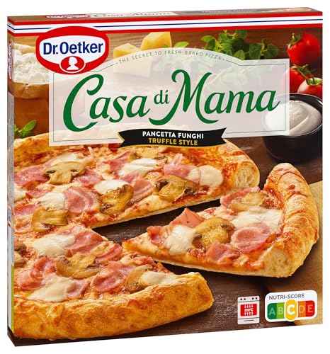 DR. OETKER | Pizza Casa di Mama Pancetta Funghi Truffle Style | 407 g