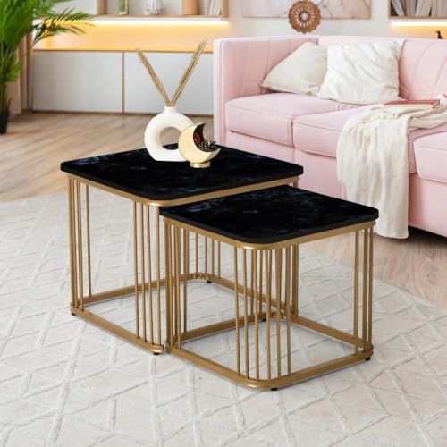 Image of Wakefit Center Table | 1 Yr Warranty | Coffee Table for Living Room Wooden, Tea Table for Living Room Wooden, Sofa Table, Free Installation from Brand, Modern Multi-Functional & Wobble-Free(Flat)