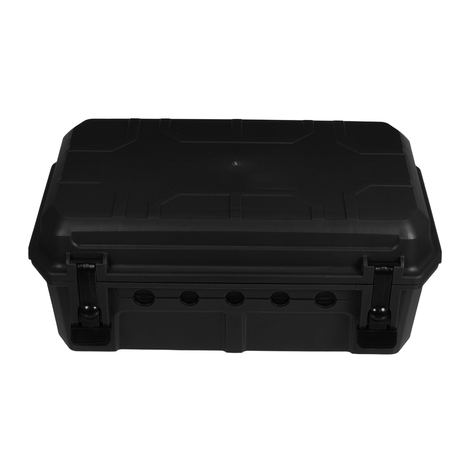 FOMIYES Scatola Elettrica Esterna Ip55 in Plastica Nera Scatola di Giunzione Cavi Ampio Spazio per Prese e Collegamenti Protezione Resistente alle Intemperie per Uso Giardinaggio