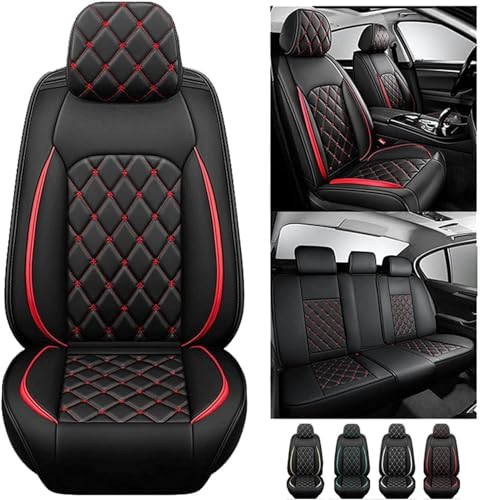 Housse de siège auto FROON rouge, finition élégante pour SsangYong SIV-2