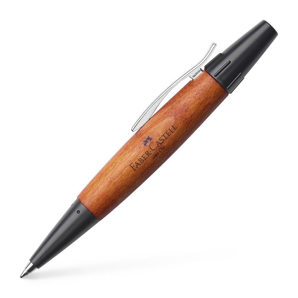 Amazon | Faber-Castell E-Motion Maple Wood Twist Ballpoint Refill