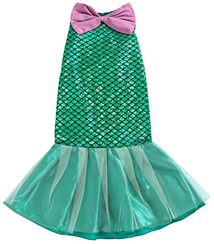 cuteDIY Meerjungfrau Kostüm Kinder Mädchen Kind Meerjungfrauenkostüm...